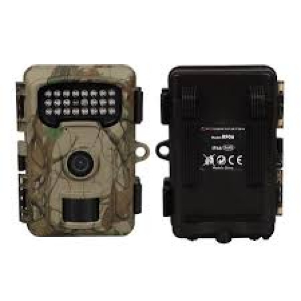 POWERMASTER RF06 20MP 24 LED PIR SENSÖR 2.0" EKRAN 128GB SD KART DESTEKLİ FOTOKAPAN KAMUFLAJ KAMERA