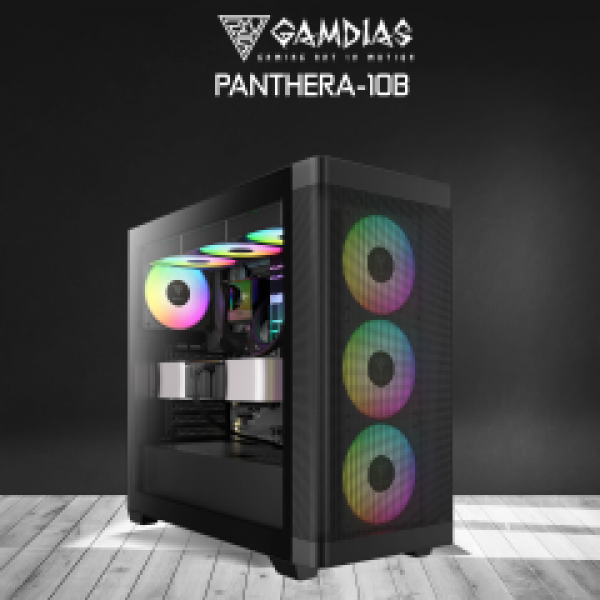 PANTHERA-10B RYZEN 5 7600, 32Gb DDR5 Ram, 1Tb NVMe SSD, 8Gb GDDR6 RX9060XT Ekran Kartı, 2000W Kasa, Free Dos 
