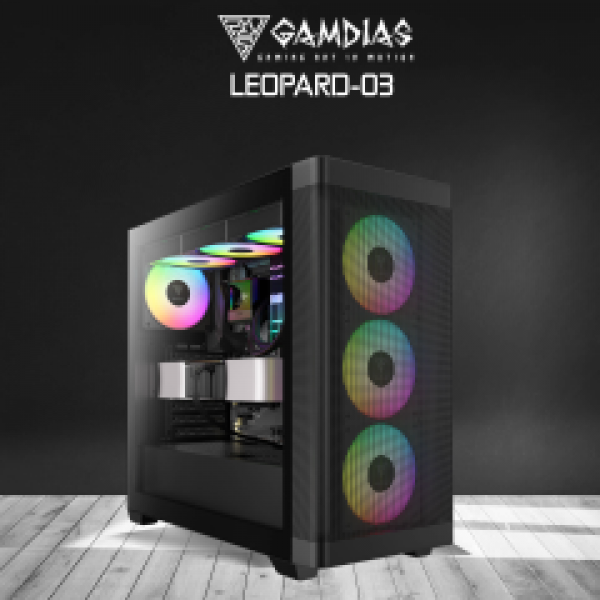 LEOPARD-03  i7-14700F, 32Gb DDR5 Ram, 1Tb NVMe SSD, 8Gb GDDR7 RTX5060 Ekran Kartı, 2000W Kasa, Free Dos GAMING 
